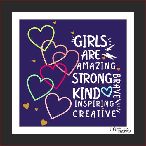 Girls are amazing strong kind ...