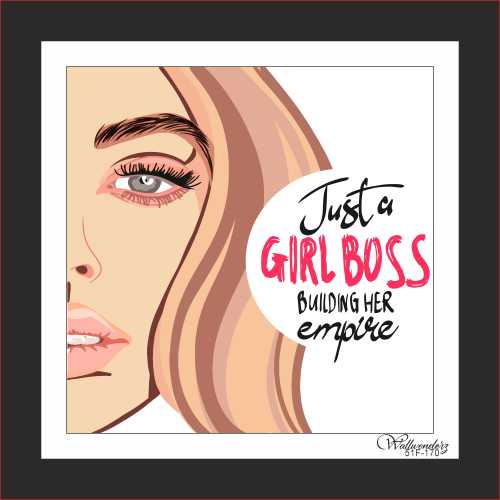 Just a girl boss building her empire