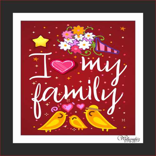 I love my family