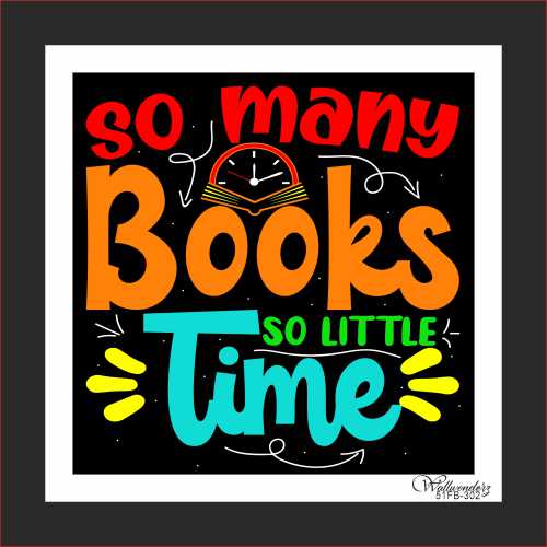 So many books so little time