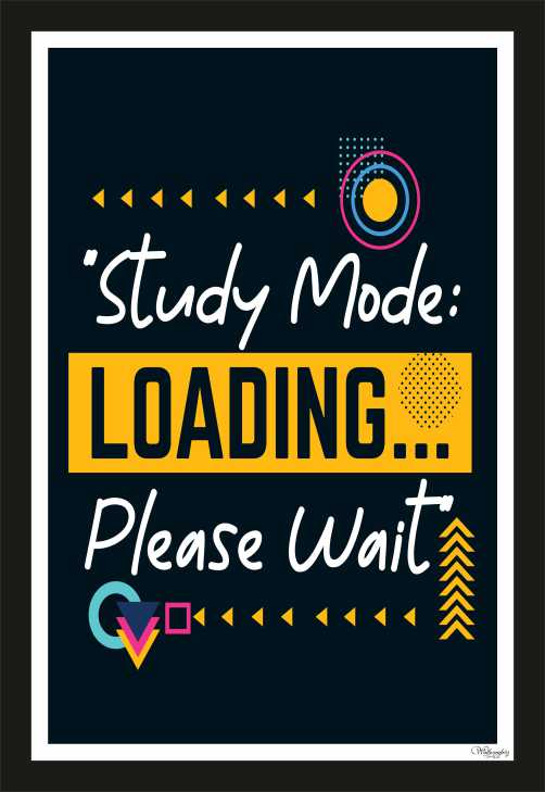 Study Mode:Loading, Please wait