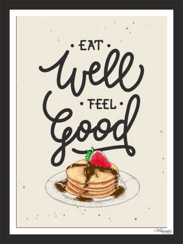 Eat well feel good
