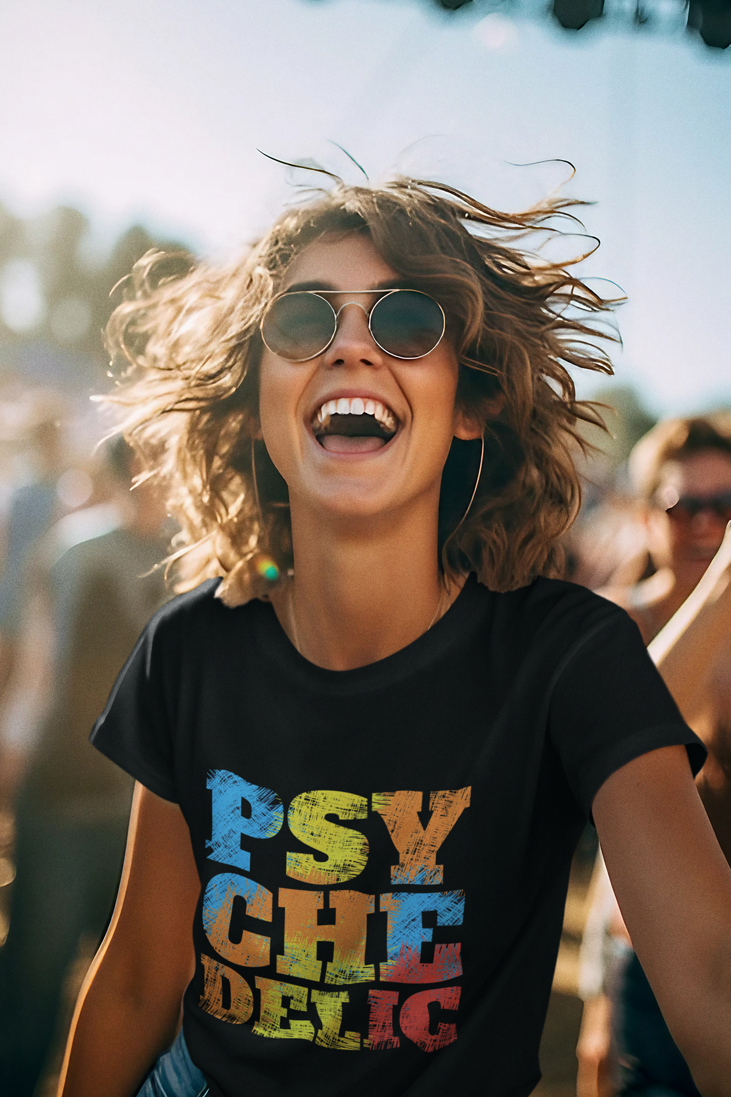 Psychedelic || Unisex Regular Fit 100% Cotton Tshirt