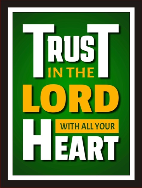 Trust the Lord with all Your Heart (Green)