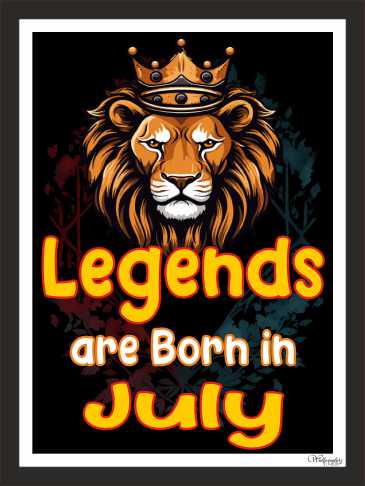 Legends Are Born In July (1)