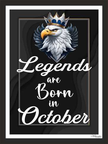 Legends Are Born In October(1)