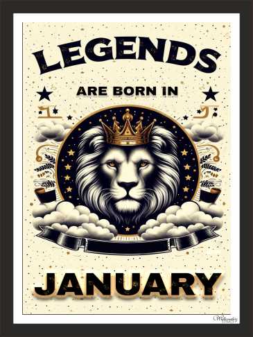 Legends Are Born In January(2)
