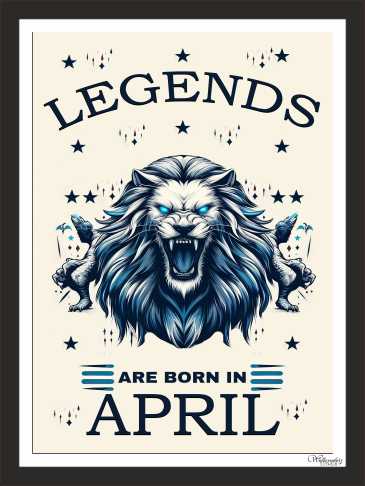 Legends Are Born In April(2)