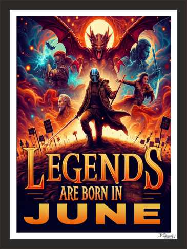 Legends Are Born In June(2)