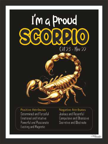 I Am A Proud Scorpion(2)