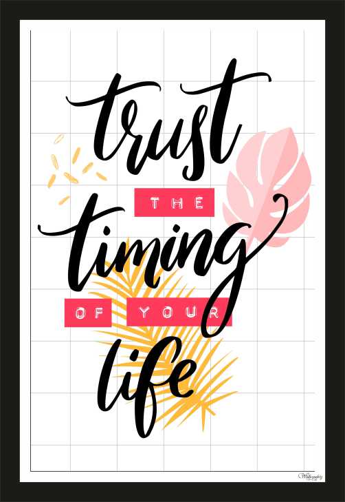 Trust The Timing Of Your Life (2)