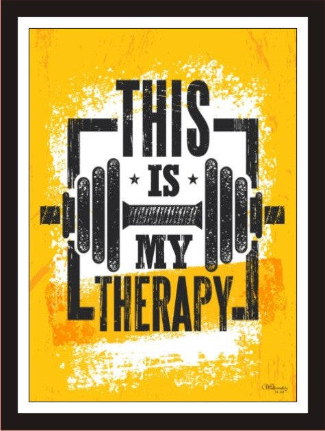 This is my therapy