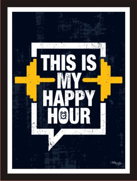 This is my happy hour