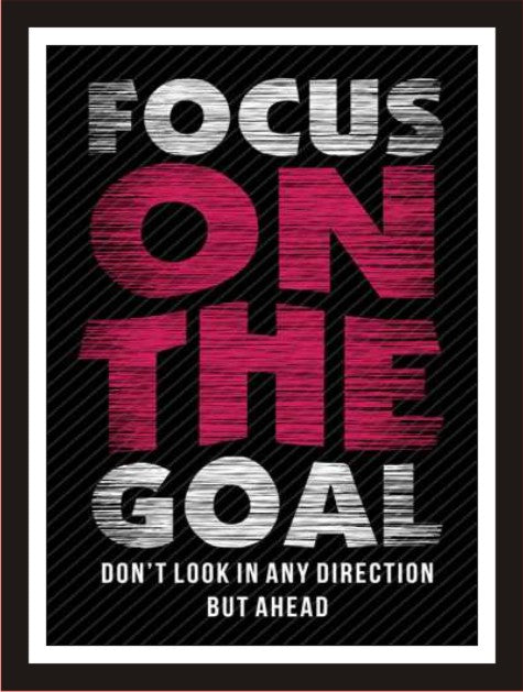 Focus On The Goal ...