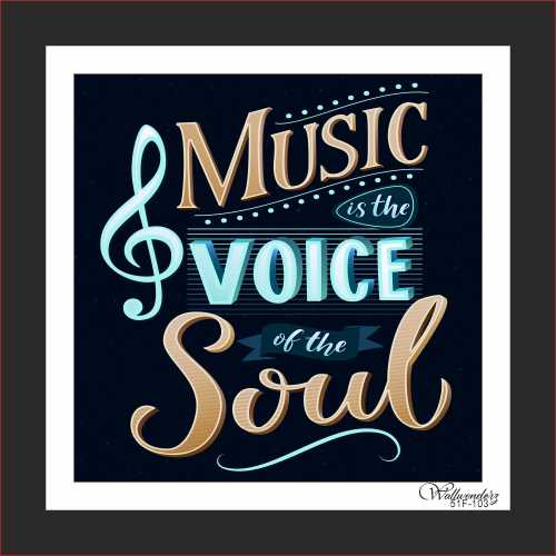 Music is the voice of the soul (1)