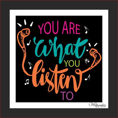 You are what you listen to