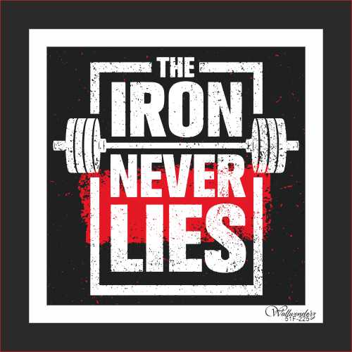 The iron never lies