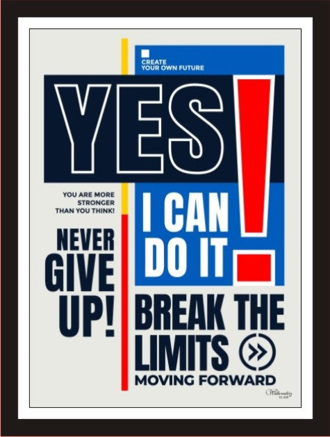 Yes I can do it ...(White)