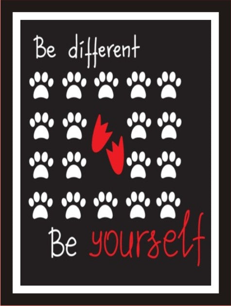 Be different - Be yourself