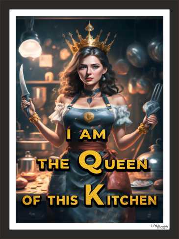I Am The Queen Of This Kitchen
