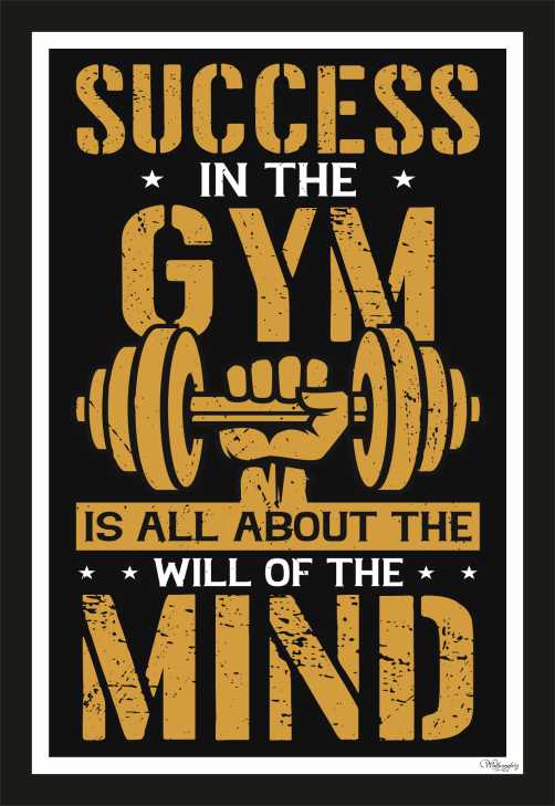 Success In The Gym Is All About Will Of The Mind