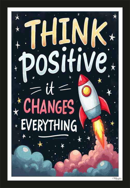 Think Positive, it changes everything