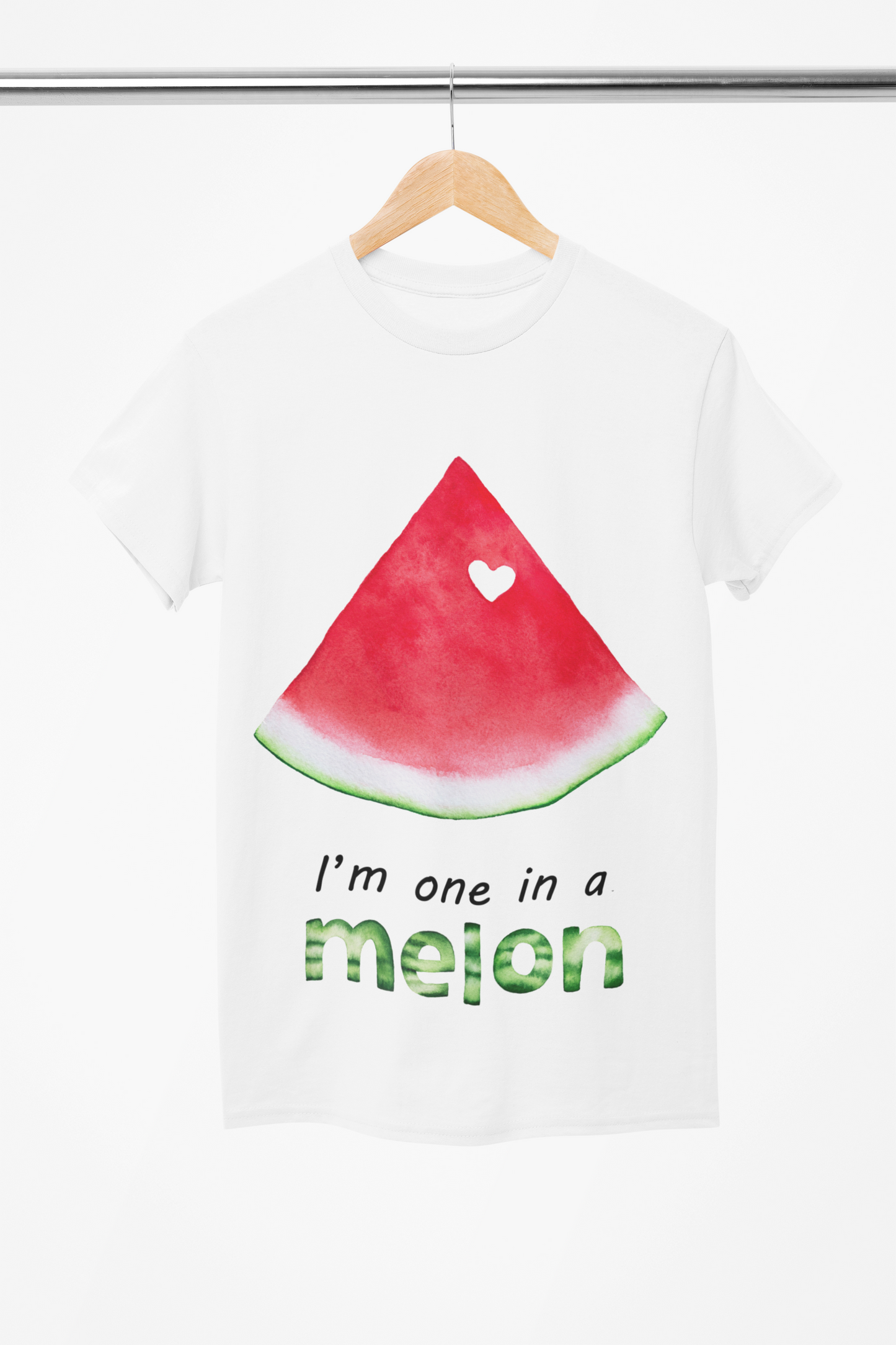 I'm one in a Melon || Women & Girls Regular Fit 100% Cotton T-shirt