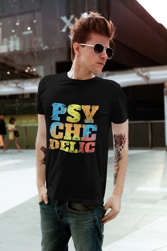 Psychedelic || Unisex Regular Fit 100% Cotton Tshirt