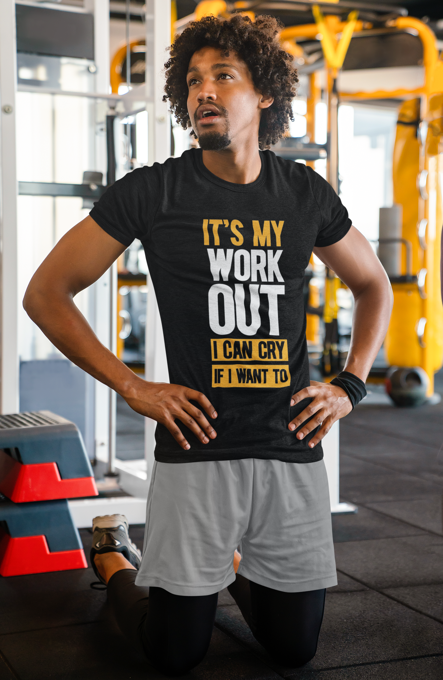 It's My Workout I Can Cry If I Want To || Unisex Regular Fit 100% Cotton Tshirt