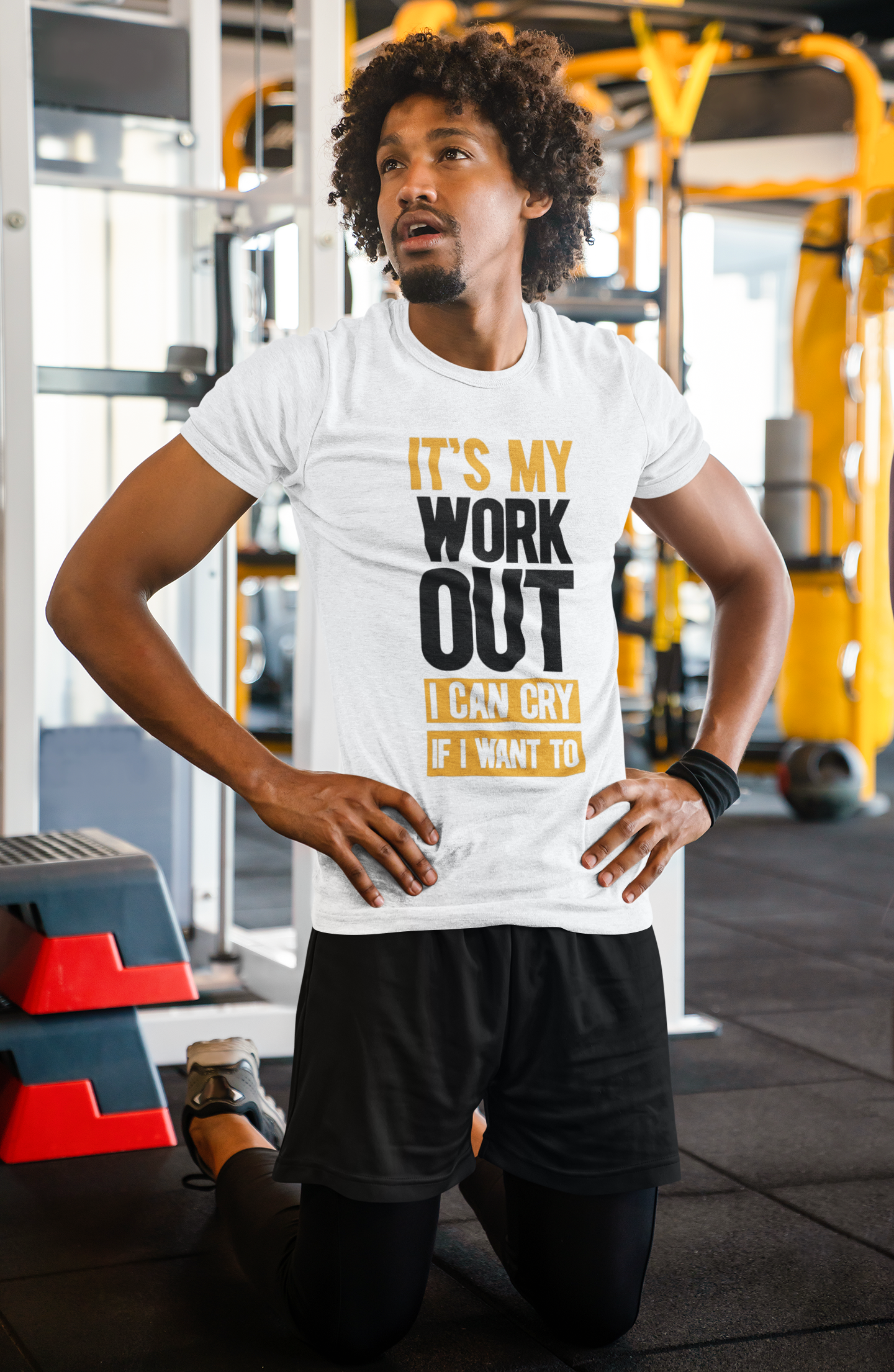 It's My Workout I Can Cry If I Want To || Unisex Regular Fit 100% Cotton Tshirt
